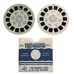 View Master 2 reels 410A Rome Canonization of Blessed Pius & 146 Sanctuary Sorro